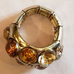 Gold cocktail ring
